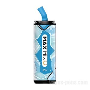 Max Miwu Coke Tin Disposable E-cigs * Snow Mountain Ice 3600 Puff