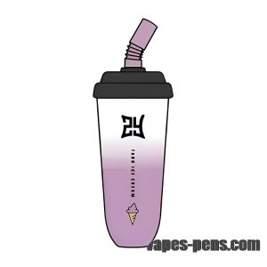Zhuiyun Mini Cup Disposable E-cigs 6800 Puff * Taro Ice Cream