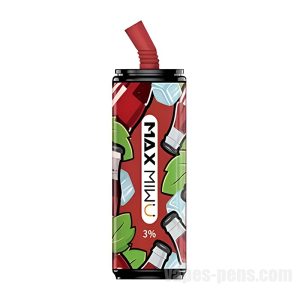 Max Miwu Coke Tin Disposable E-cigs 3600 Puff * Ice Cola