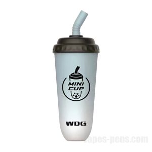 Wdg Mini Cup Disposable E-cigs 5000 Puff * Iced Water 15ml