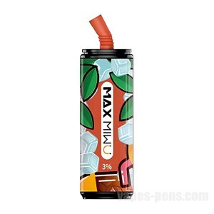 Max Miwu Coke Tin Disposable E-cigs 3600 Puff * Lemon Blacktea 3%