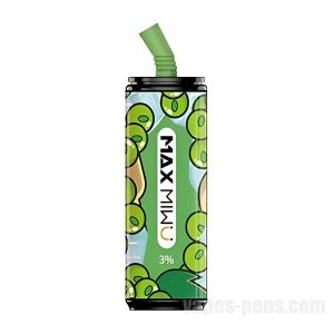 Max Miwu Coke Tin Disposable E-cigs * Mung Bean Ice 3600 Puff