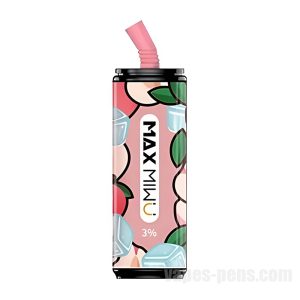 Max Miwu Coke Tin Disposable E-cigs 3600 Puff * Peach Popsicle