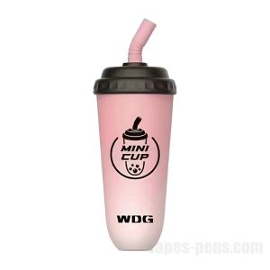 Wdg Mini Cup Disposable E-cigs 5000 Puff * Peach Soda