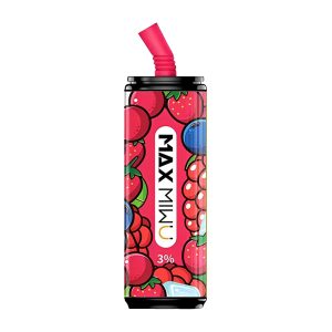 MAX MIWU Coke Tin Disposable Vape 3600 Puffs * Berry Ice