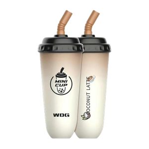 WDG Mini Cup Disposable Vape 5000 Puffs * Coconut Latte