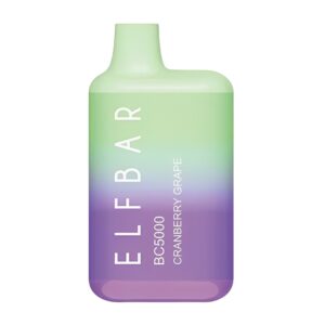 ELF BAR Disposable Vape BC 5000 Puffs * Cranberry Grape