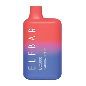 ELF BAR Disposable Vape BC 5000 Puffs * Sakura Grape