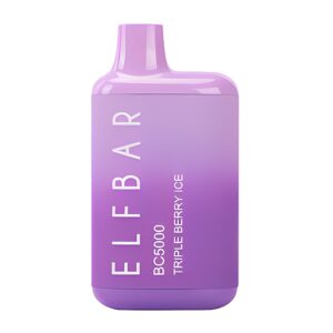 ELF BAR Disposable Vape BC 5000 Puffs * Triple Berry Ice