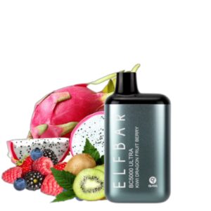 ELF BAR BC5000 Ultra Disposable Kiwi Dragon Fruit Berry 5000 Puffs 650mAh