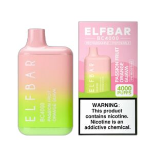 ELF BAR BC4000 Disposable 4000 Puffs Passion Fruit Orange Guava 650mAh
